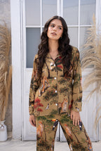 Jungla Oliva - Camisa Manga Larga y Pantalon
