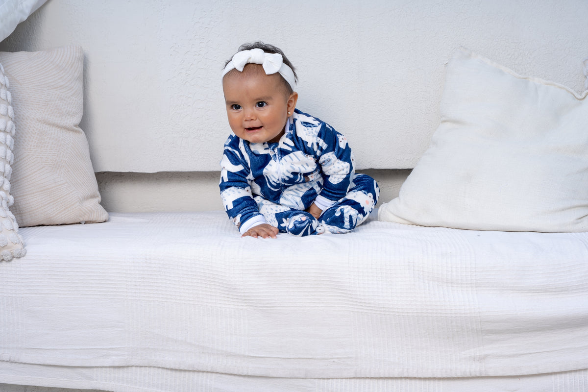 Jungle Animals Blue - Enterizo de Bebe