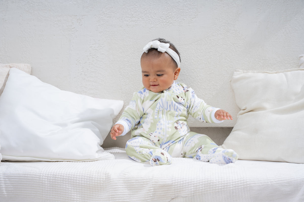 Jungle Animals Lemon - Enterizo de Bebe