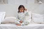 Jungle Animals Lemon - Kids: Cuello Redondo y Pantalon