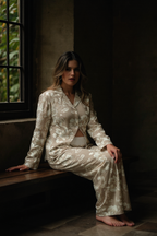 Lirios Nude - Camisa y Pantalon Maternidad READY TI SHIP
