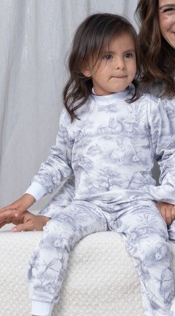 La Granja Gris - Kids: Cuello Redondo y Pantalon