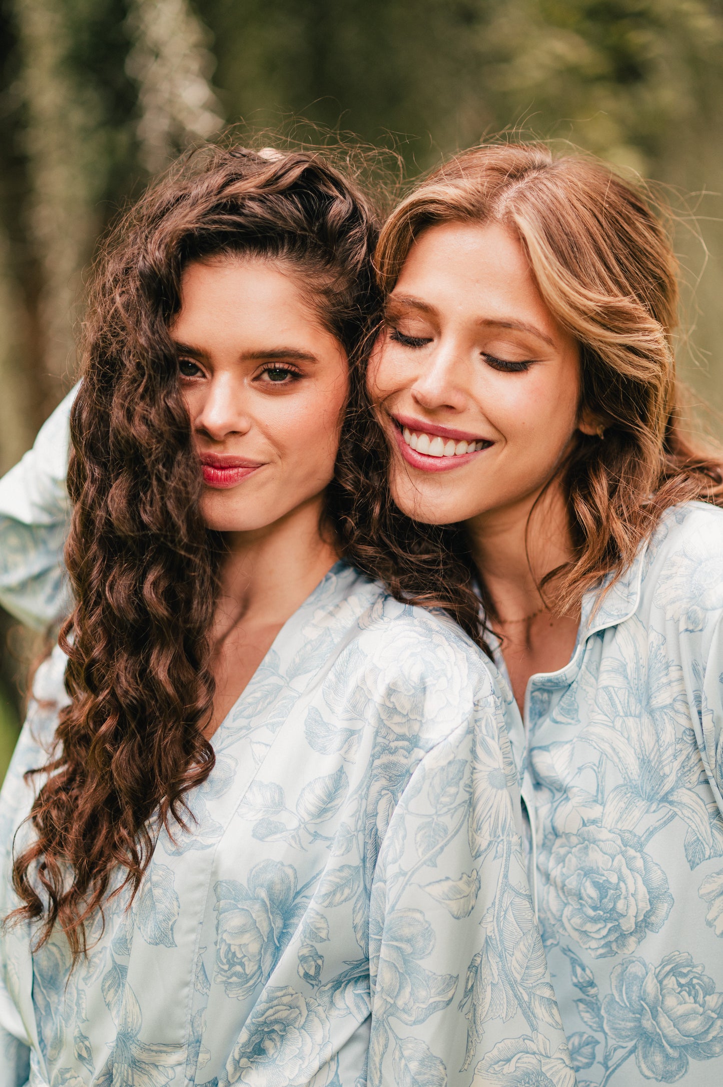 Lirios Celeste - Camisa Manga Larga y Pantalon