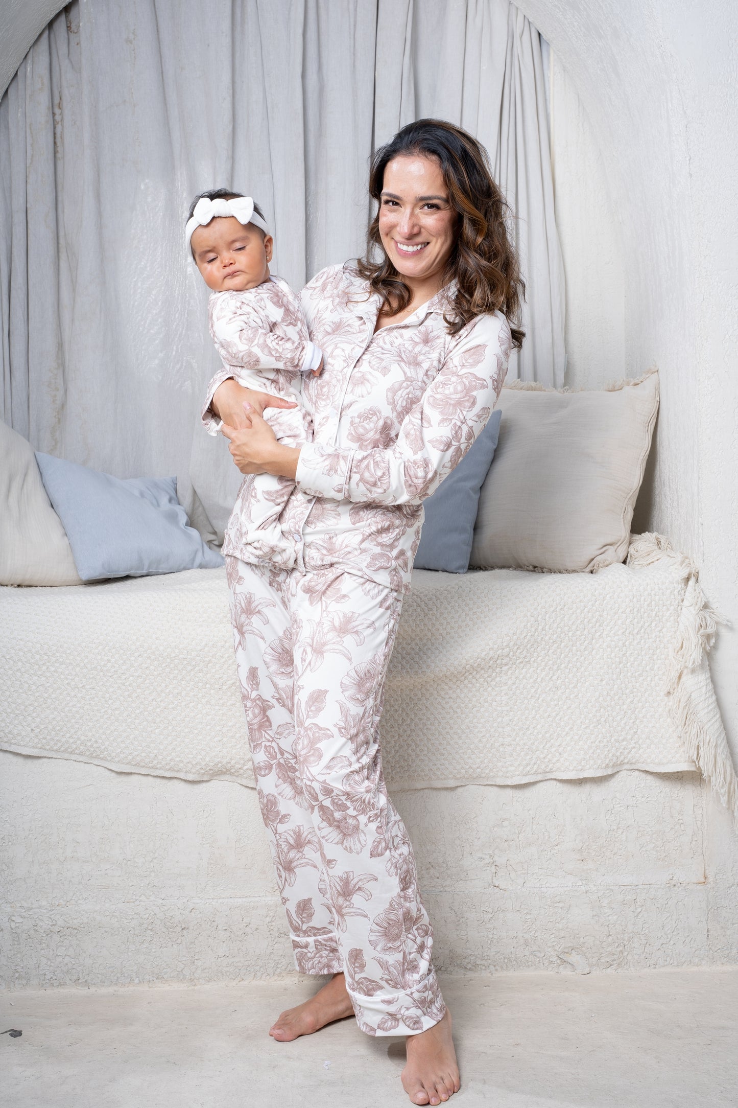 Lirios Mocca - Camisa Manga Larga y Pantalon