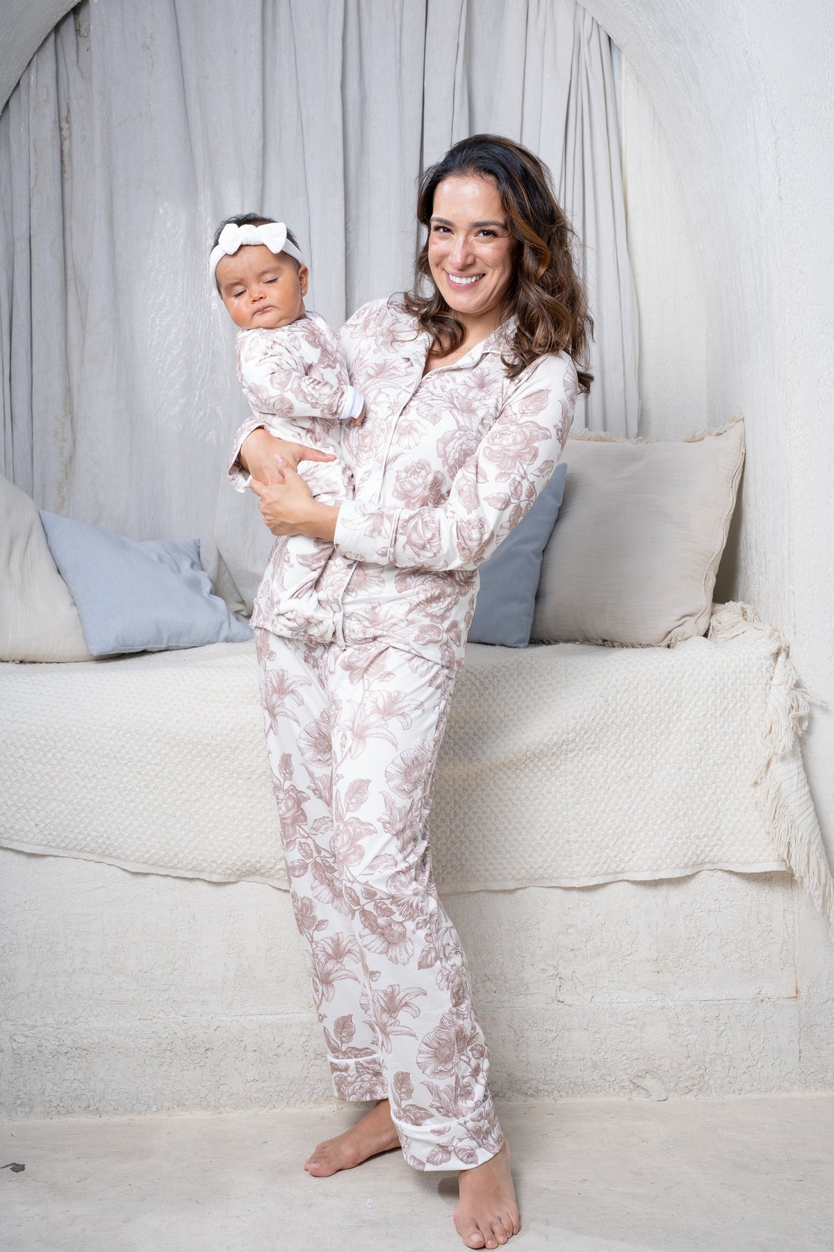 Lirios Mocca - Camisa Manga Larga y Pantalon