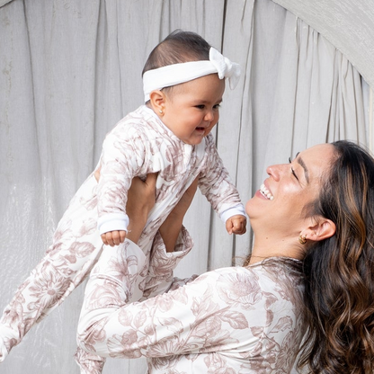 Lirios Mocca - Enterizo de Bebe READY TO SHIP