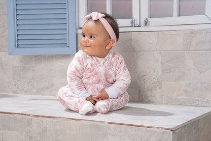 Lirios Rosa - Enterizo de Bebe