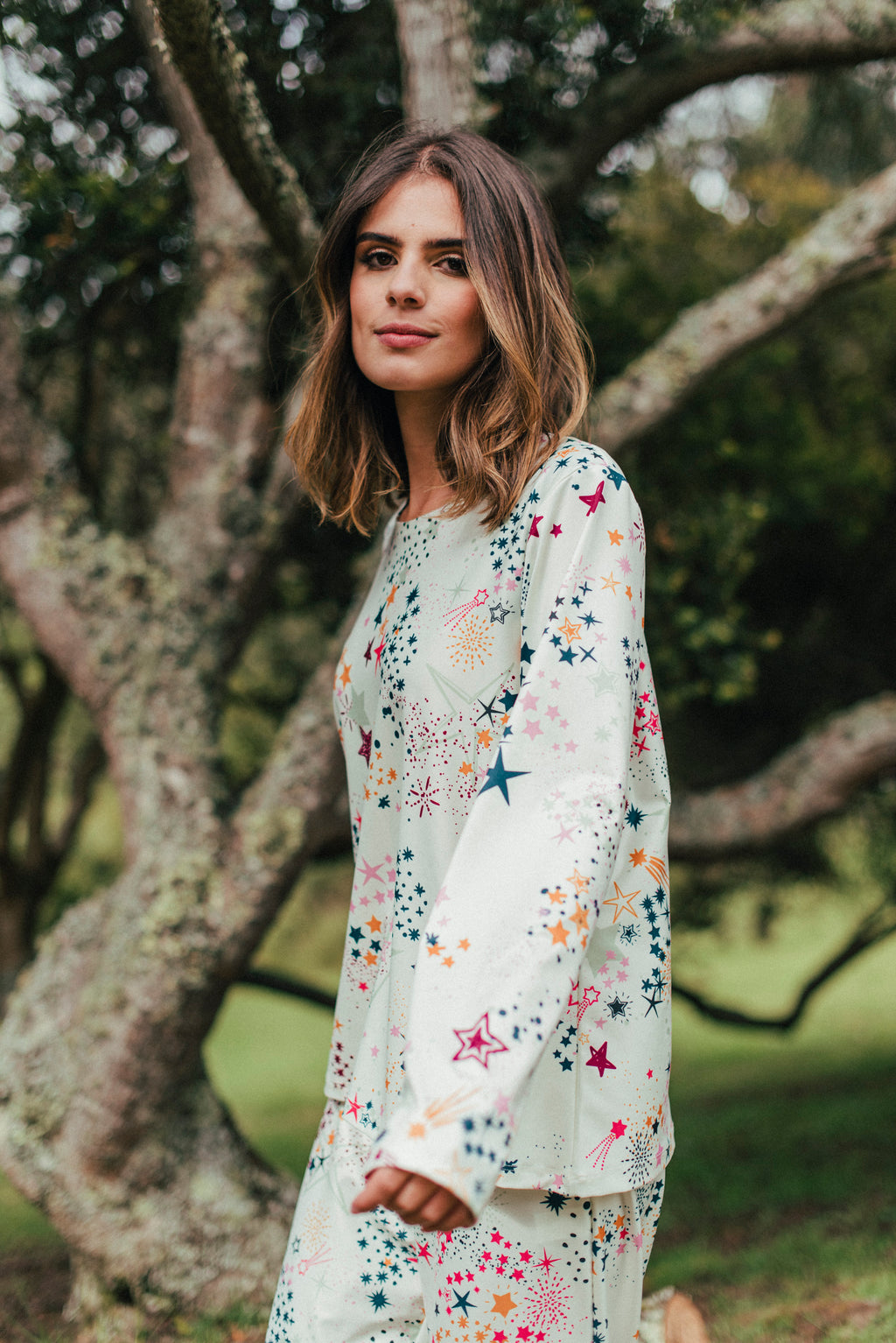 Lluvia de Estrellas - Buso Cuello Redondo Y Pantalon Jogger