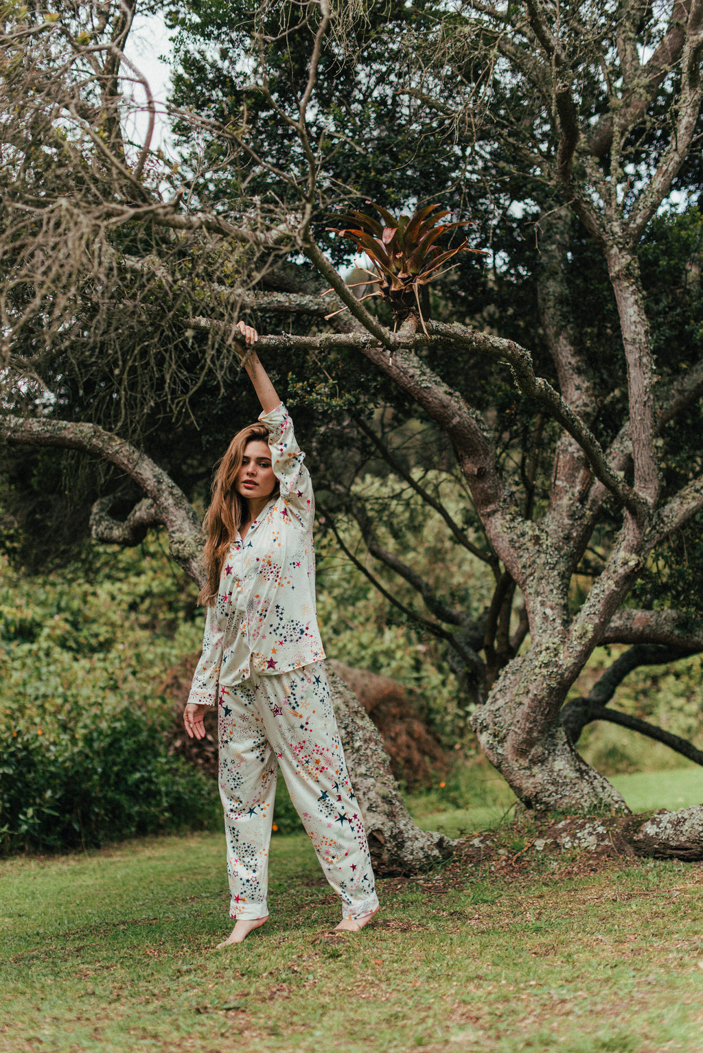 Lluvia de Estrellas - Camisa Manga Larga y Pantalon