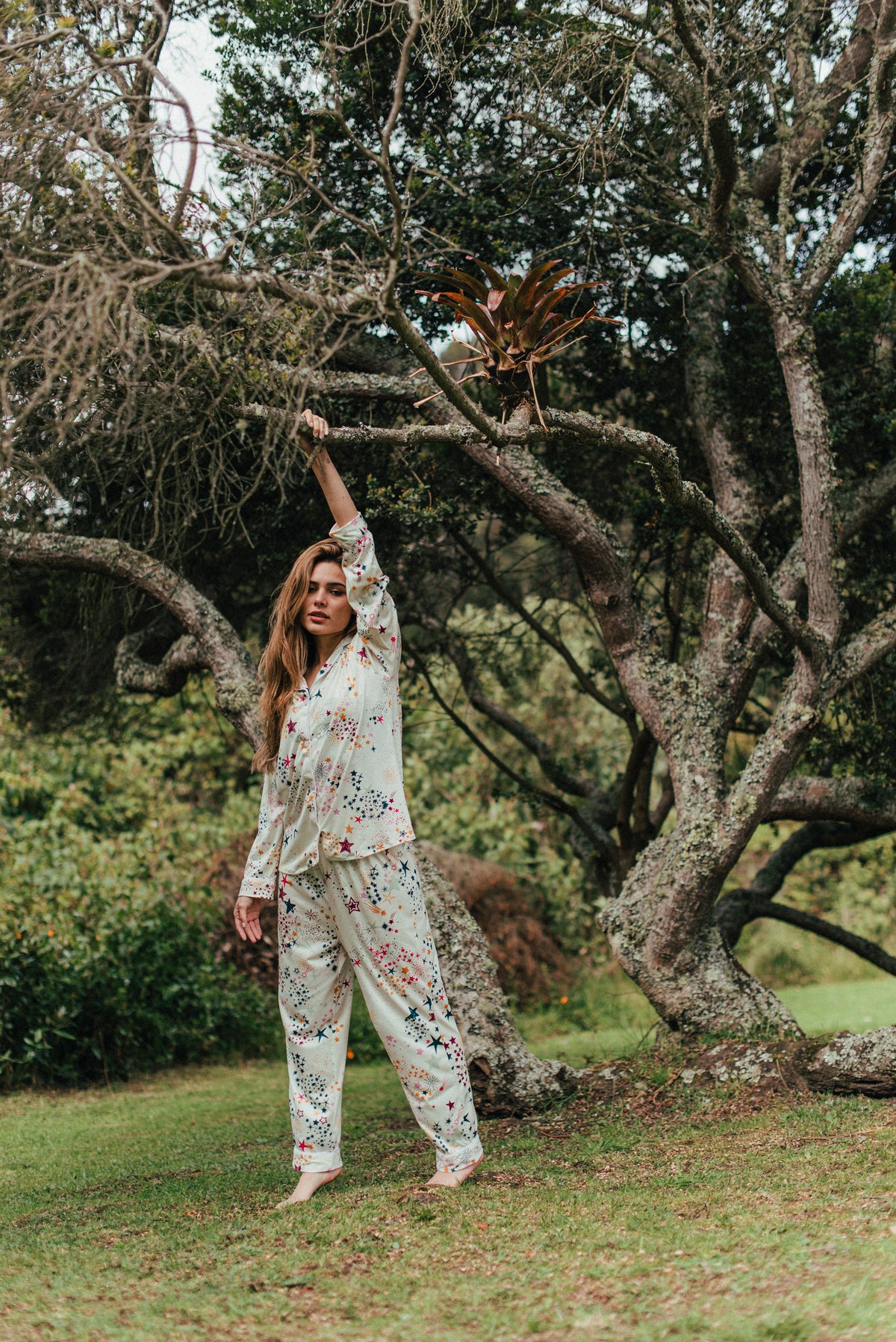 Lluvia de Estrellas - Camisa Manga Larga y Pantalon