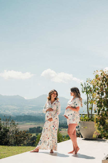 Lluvia de Estrellas - Camisa Manga Corta y Short Maternidad