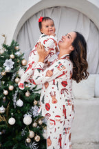 Merry Xmass - MATERNIDAD: Camisa Manga Larga y Pantalon Maternidad