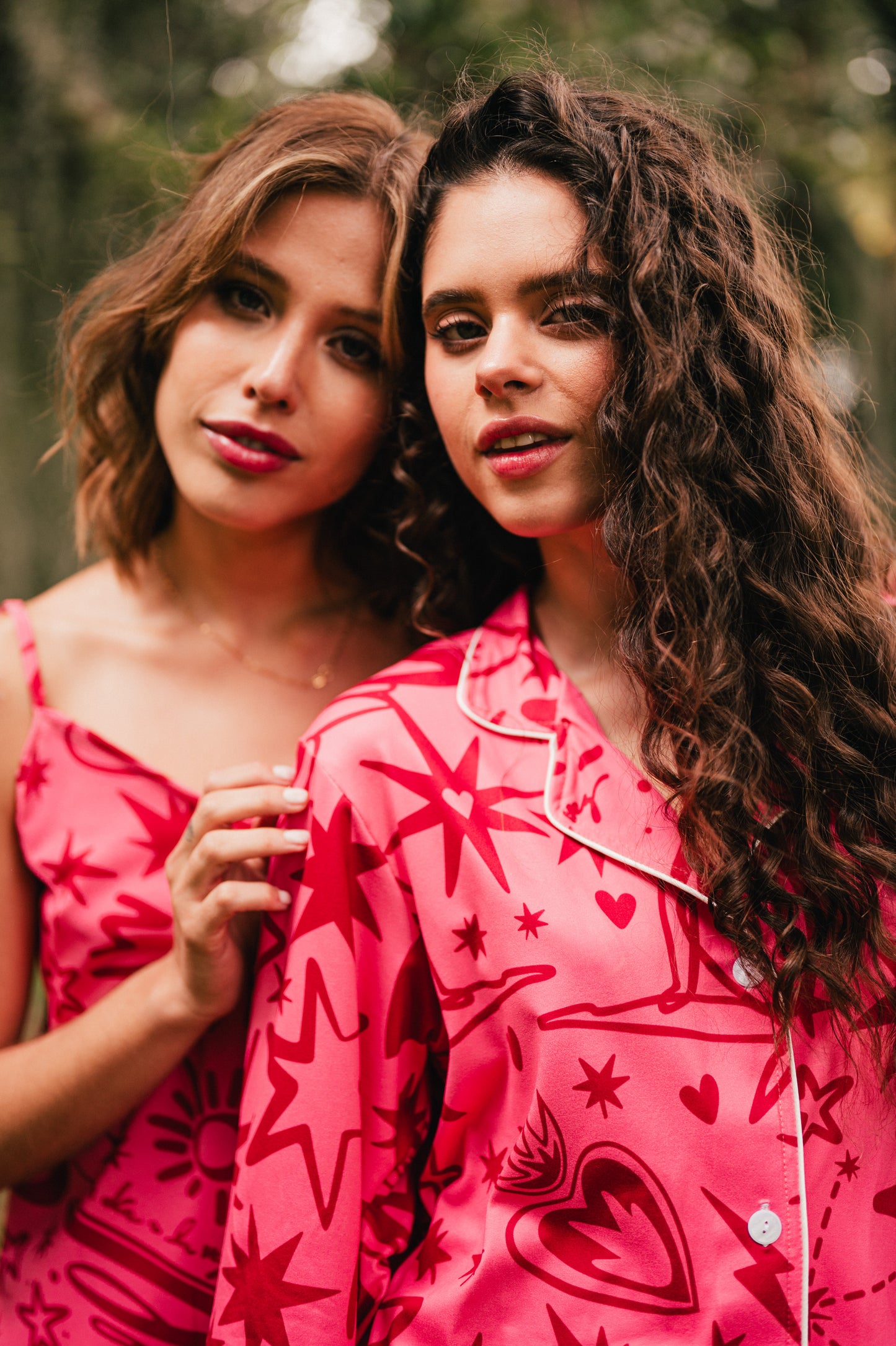Magic Love Pink - Camisa Manga Larga y Pantalon