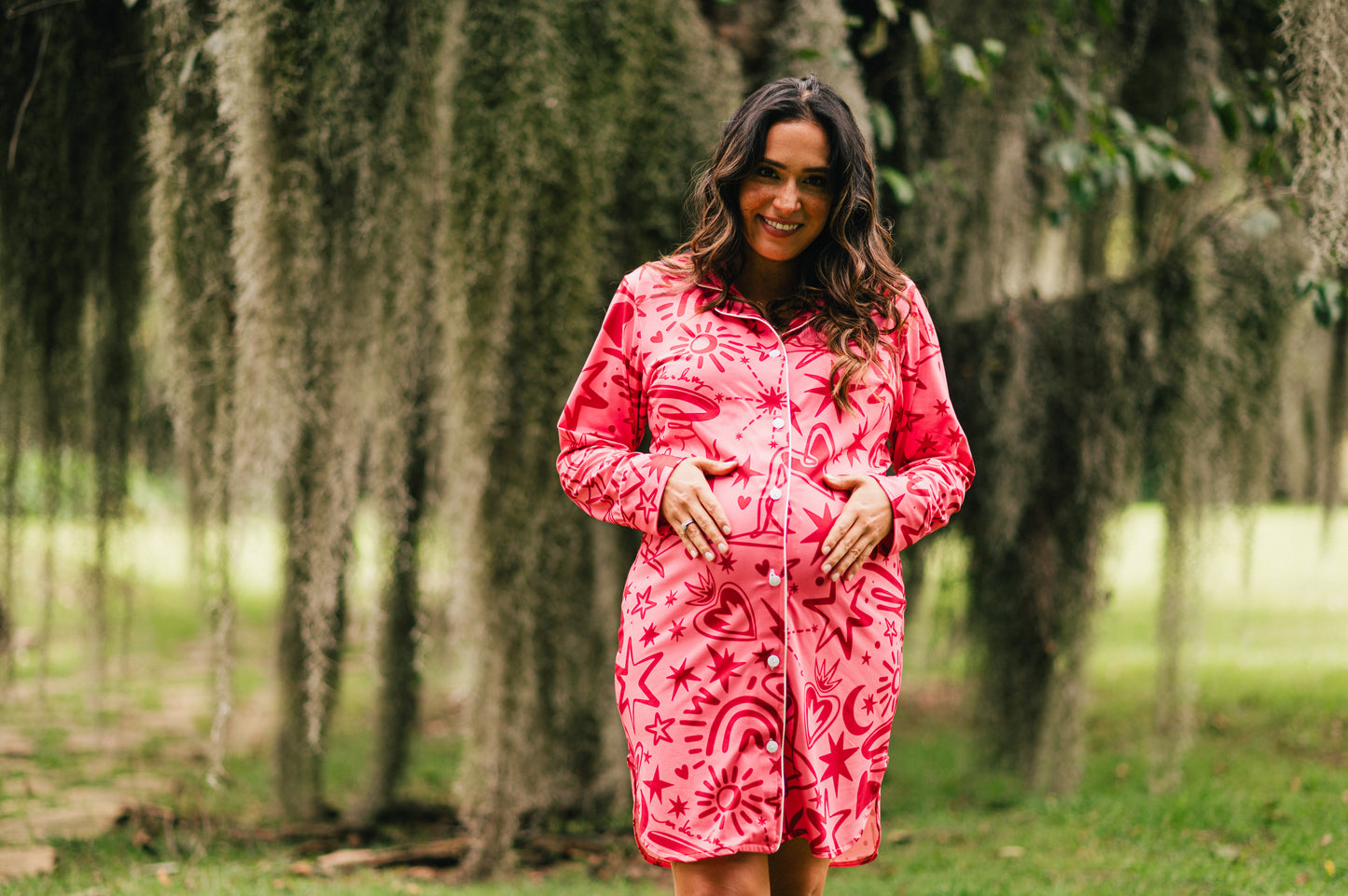 Magic Love Pink - Camison Maternidad
