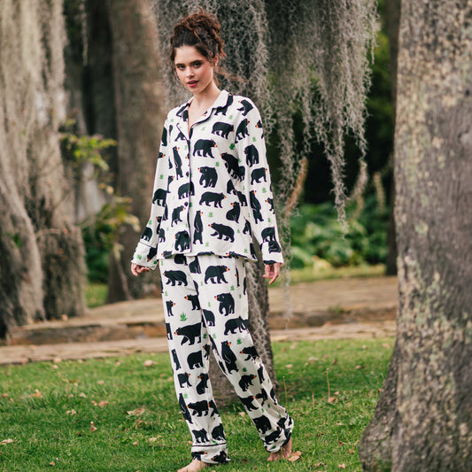 Oso Antejos - Mujer: Camisa y Pantalon READY TO SHIP