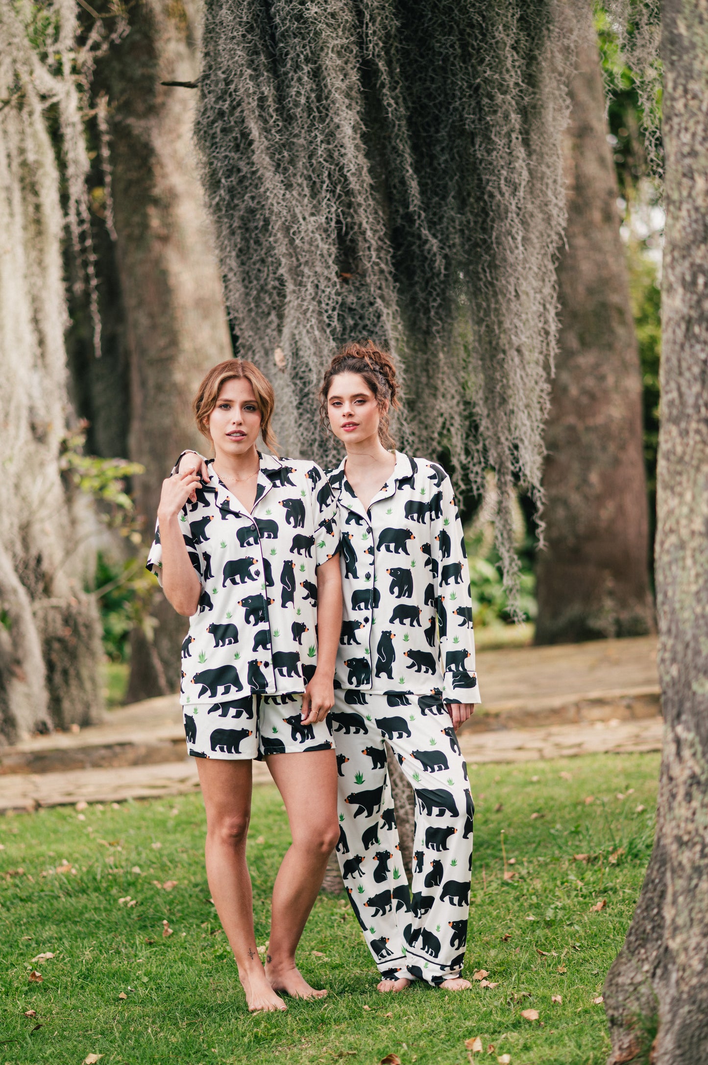 Oso de Anteojos - Camisa Manga Corta y Short