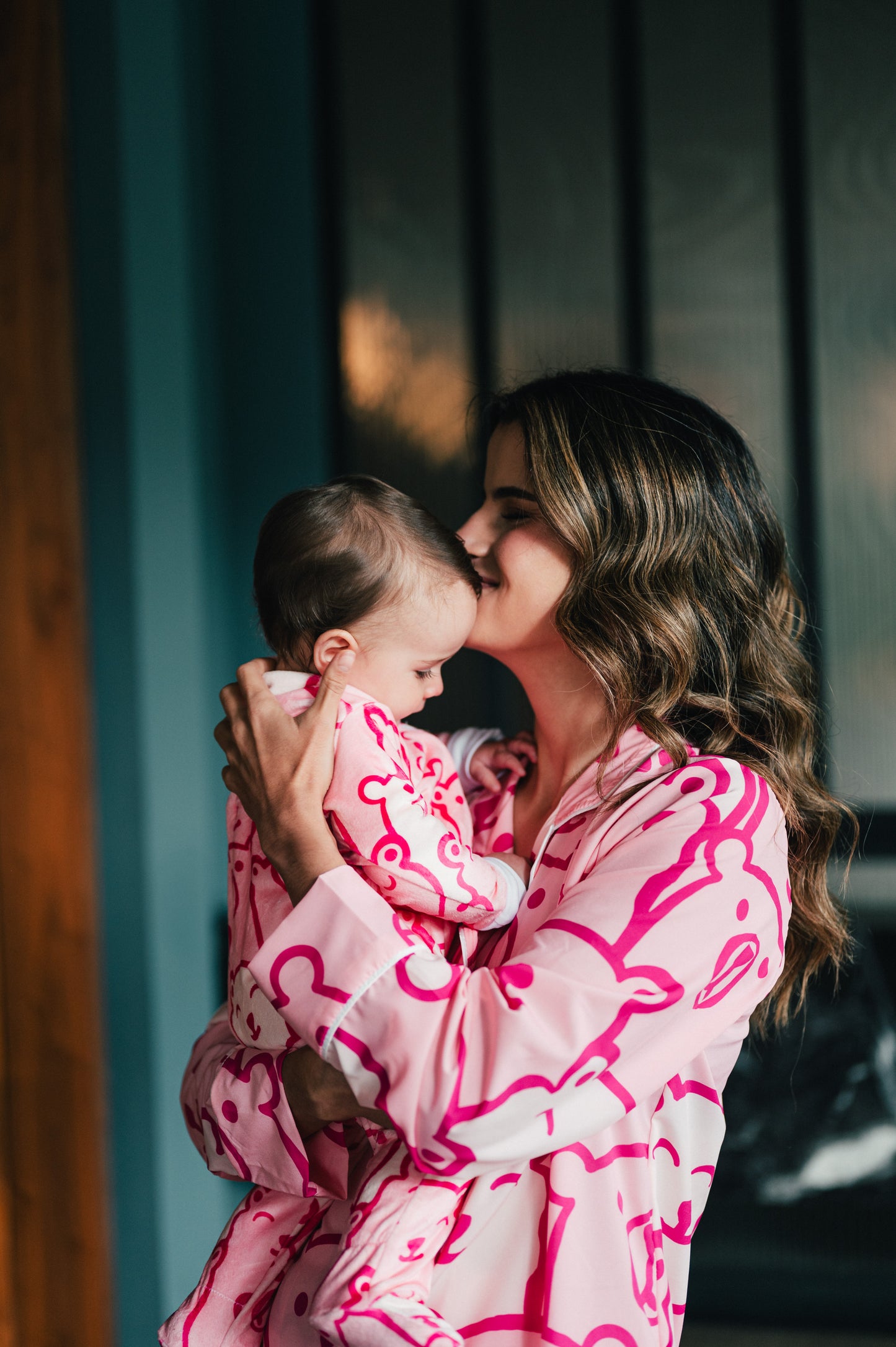Pink Bear - Baby Onesie