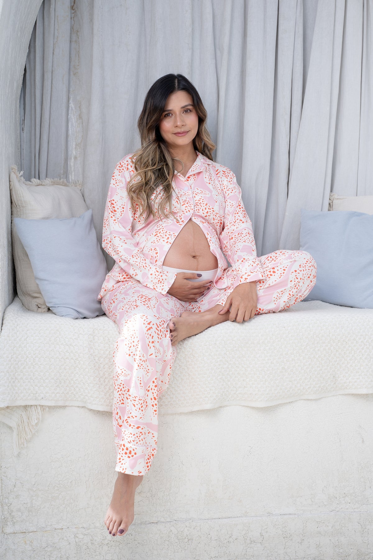 Pink Jaguar - Camisa y Pantalon Maternidad