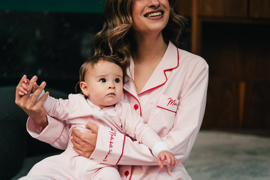 Rosado Algodón 100% - Camisa Manga Larga y Pantalon