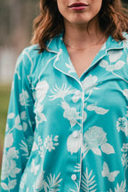 Rosal Turqueza - Camisa Manga Larga y Pantalon foto de camisa