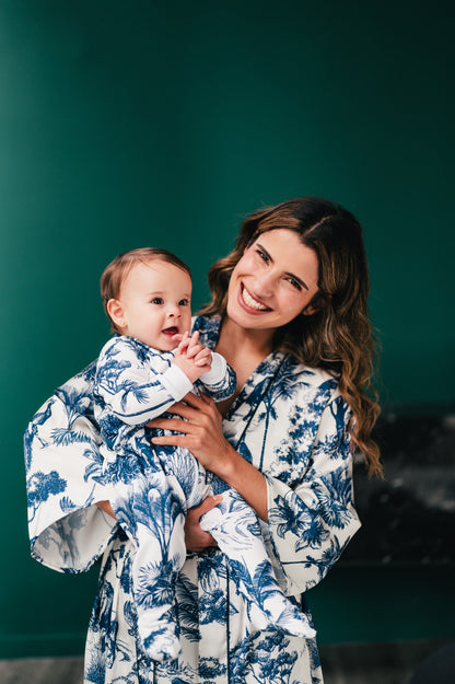 Selva Africana Azul - Baby Onesie