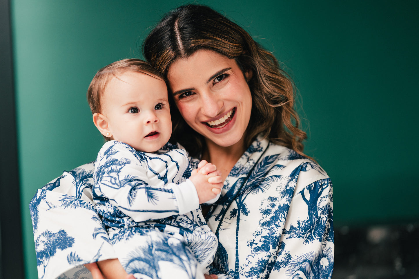 Selva Africana Azul - Camisa Manga Larga y Pantalon