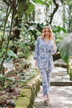Selva Africana Celeste - TresPiezas, Levantadora, Tiritas y Pantalon