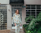 Selva Hindu Azul - Camisa Manga Larga y Pantalon READY TO SHIP