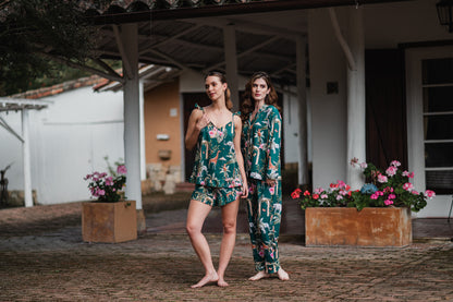 Selva Hindu Jade - Camisa Manga Larga y Pantalon