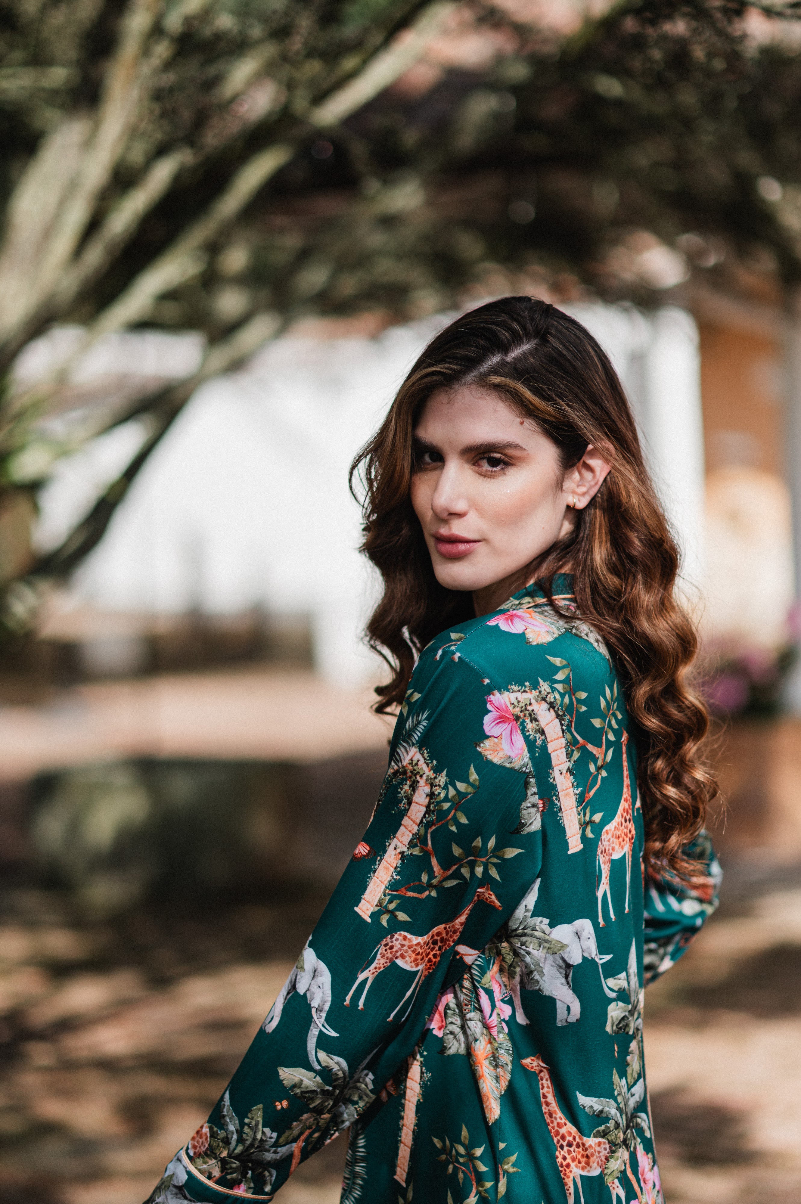 Selva Hindu Jade - Camisa Manga Larga y Pantalon READY TO SHIP