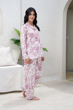 Siluetas Rosa - Camisa Manga Larga y Pantalon