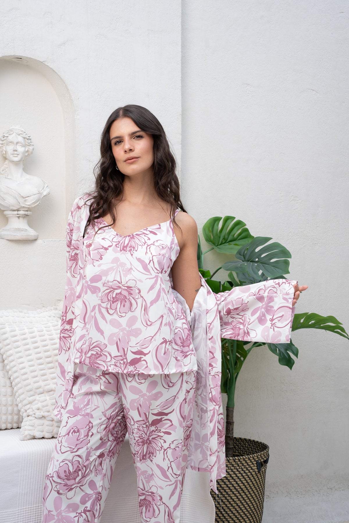 Siluetas Rosa - TresPiezas, Levantadora, Tiritas y Pantalon