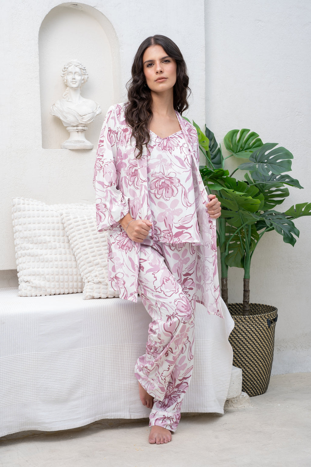 Siluetas Rosa - TresPiezas, Levantadora, Tiritas y Pantalon