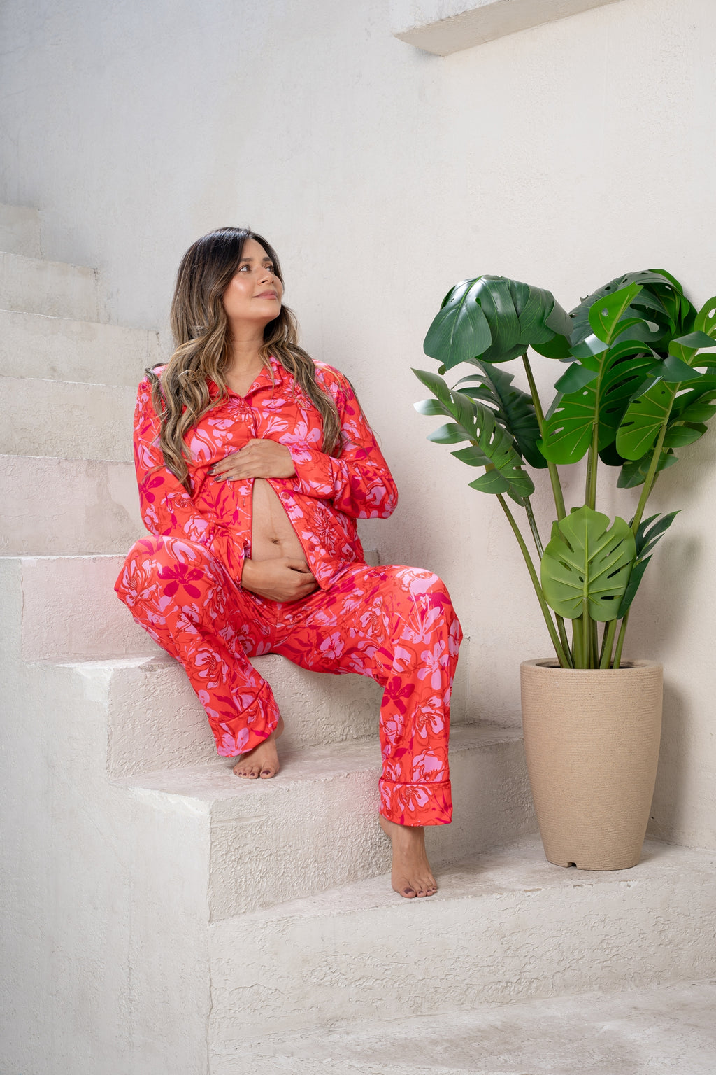 Siluetas de Verano - Camisa y Pantalon Maternidad