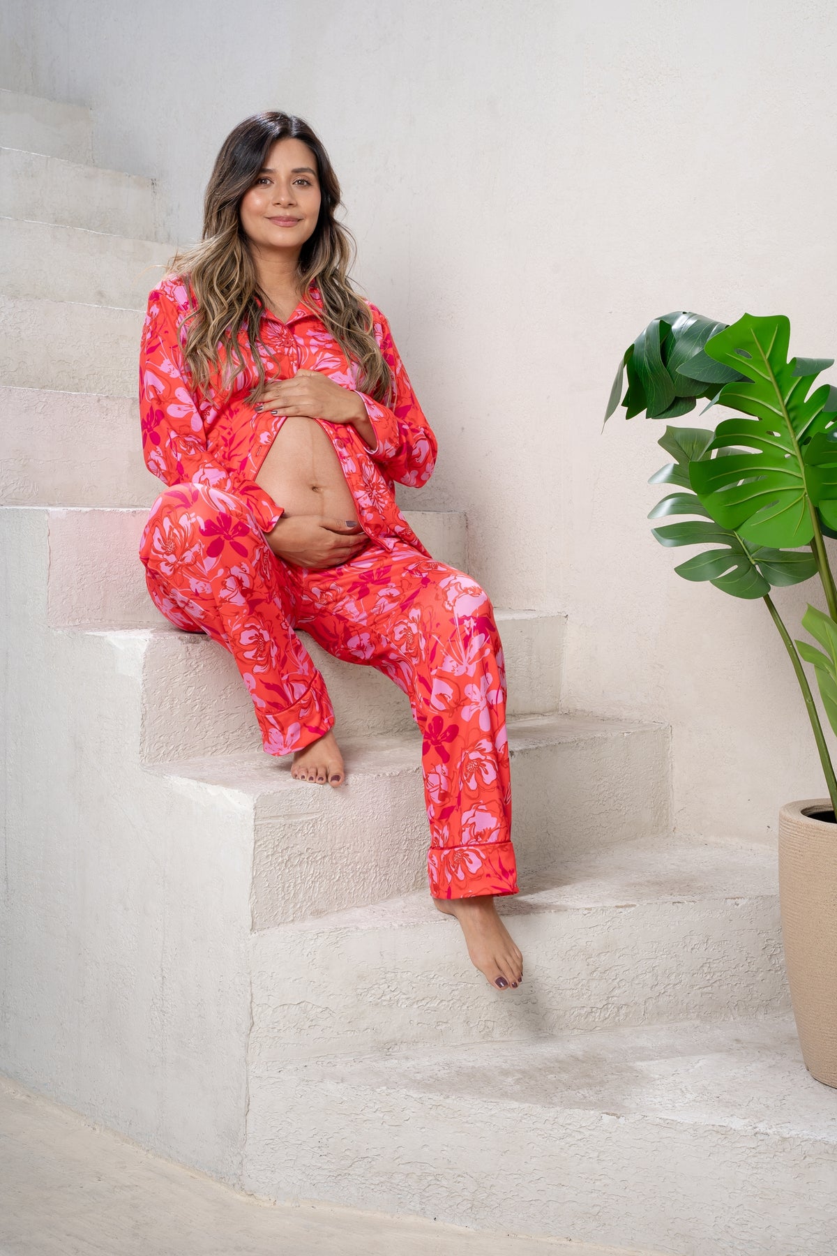 Siluetas de Verano - Camisa y Pantalon Maternidad