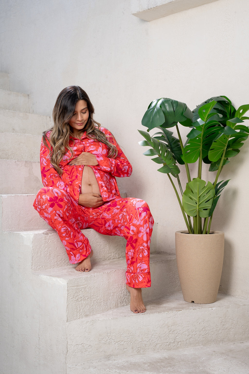 Siluetas de Verano - Camisa y Pantalon Maternidad