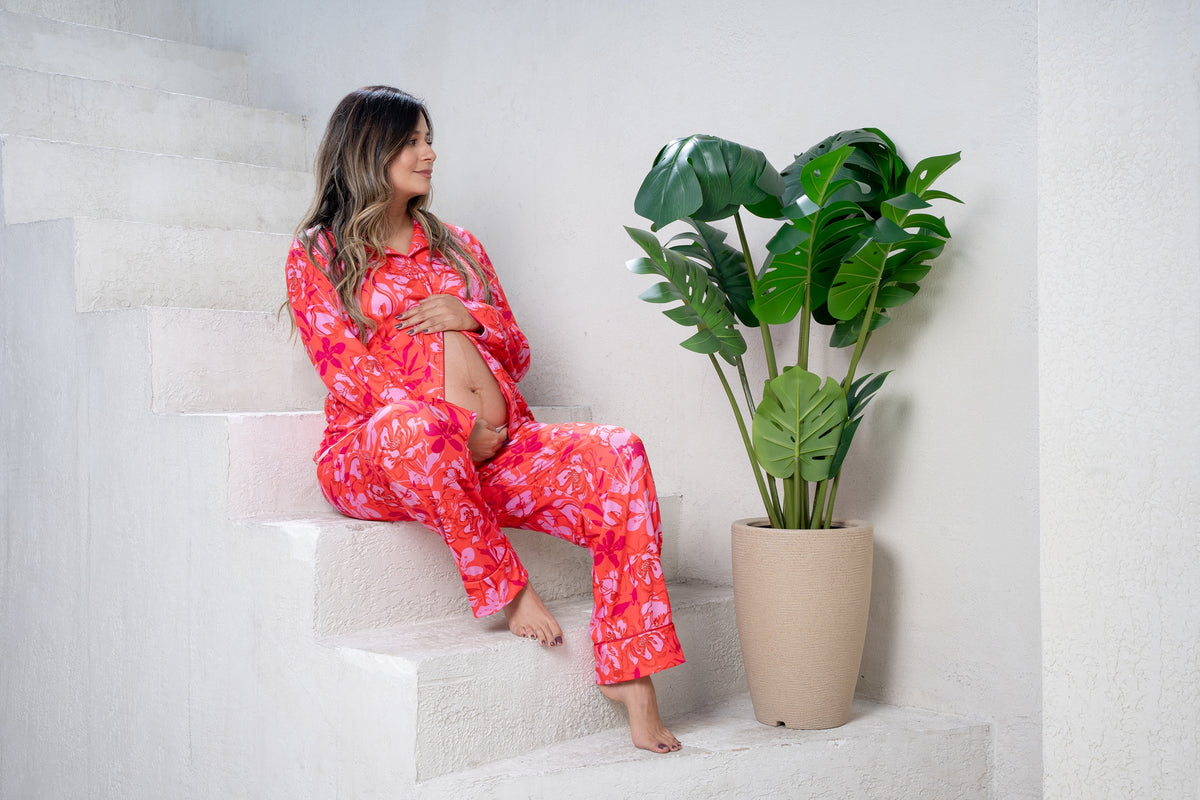 Siluetas de Verano - Camisa y Pantalon Maternidad