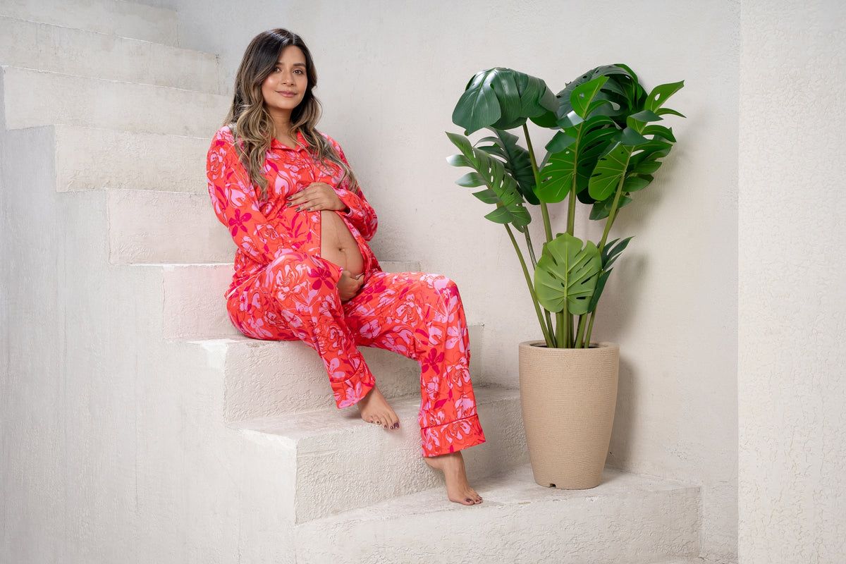 Siluetas de Verano - Camisa y Pantalon Maternidad