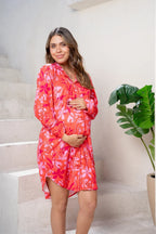 Siluetas de Verano - Camison de Maternidad foto de cuerpo entero
