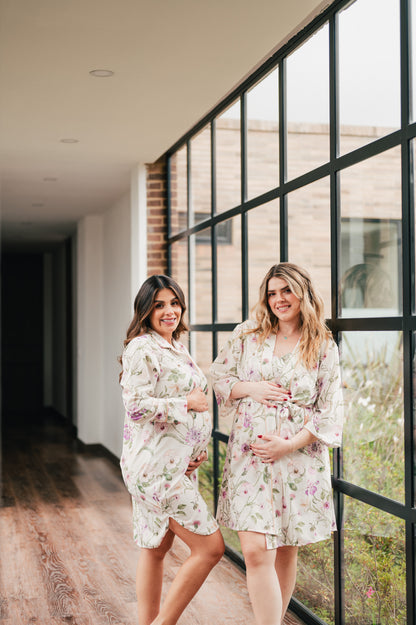 Sueño Natural - Kimono y Bata Broche Lactancia