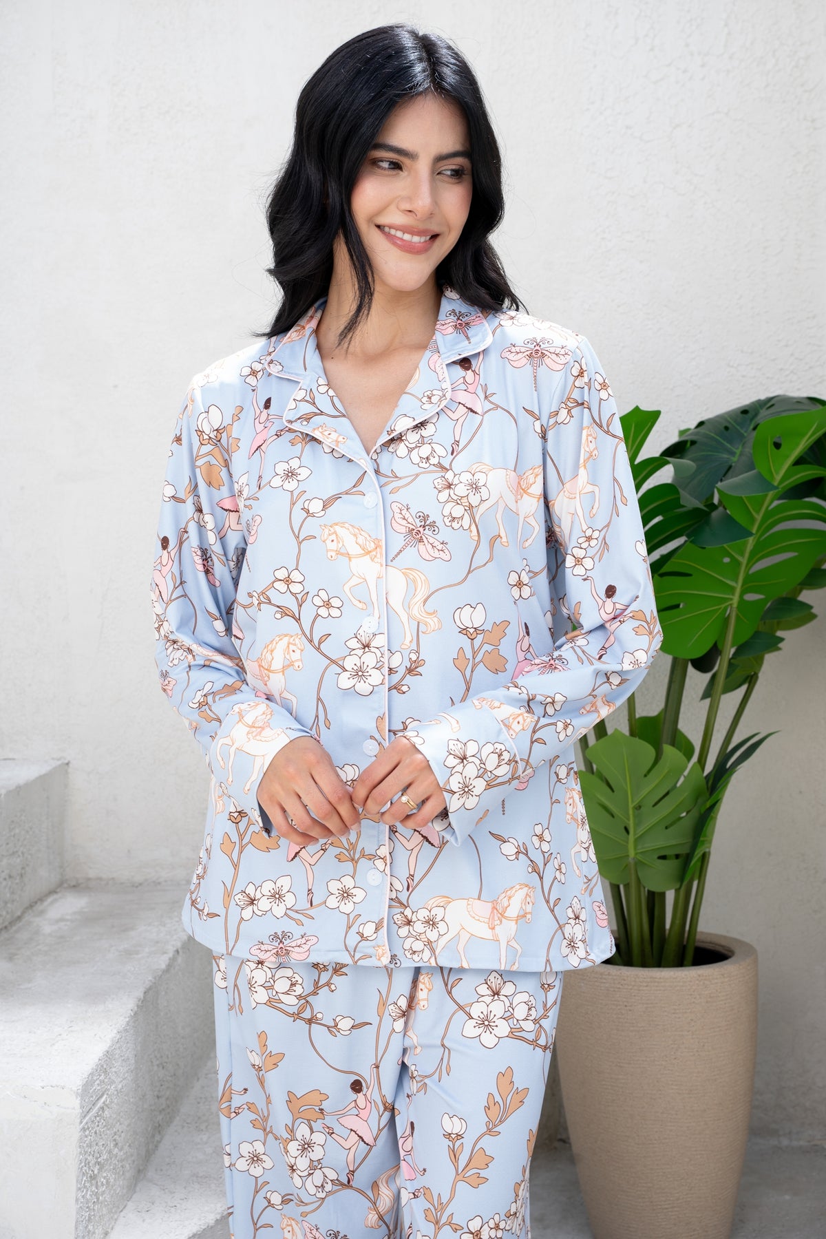 Sueños de Bailarina - Camisa Manga Larga y Pantalon