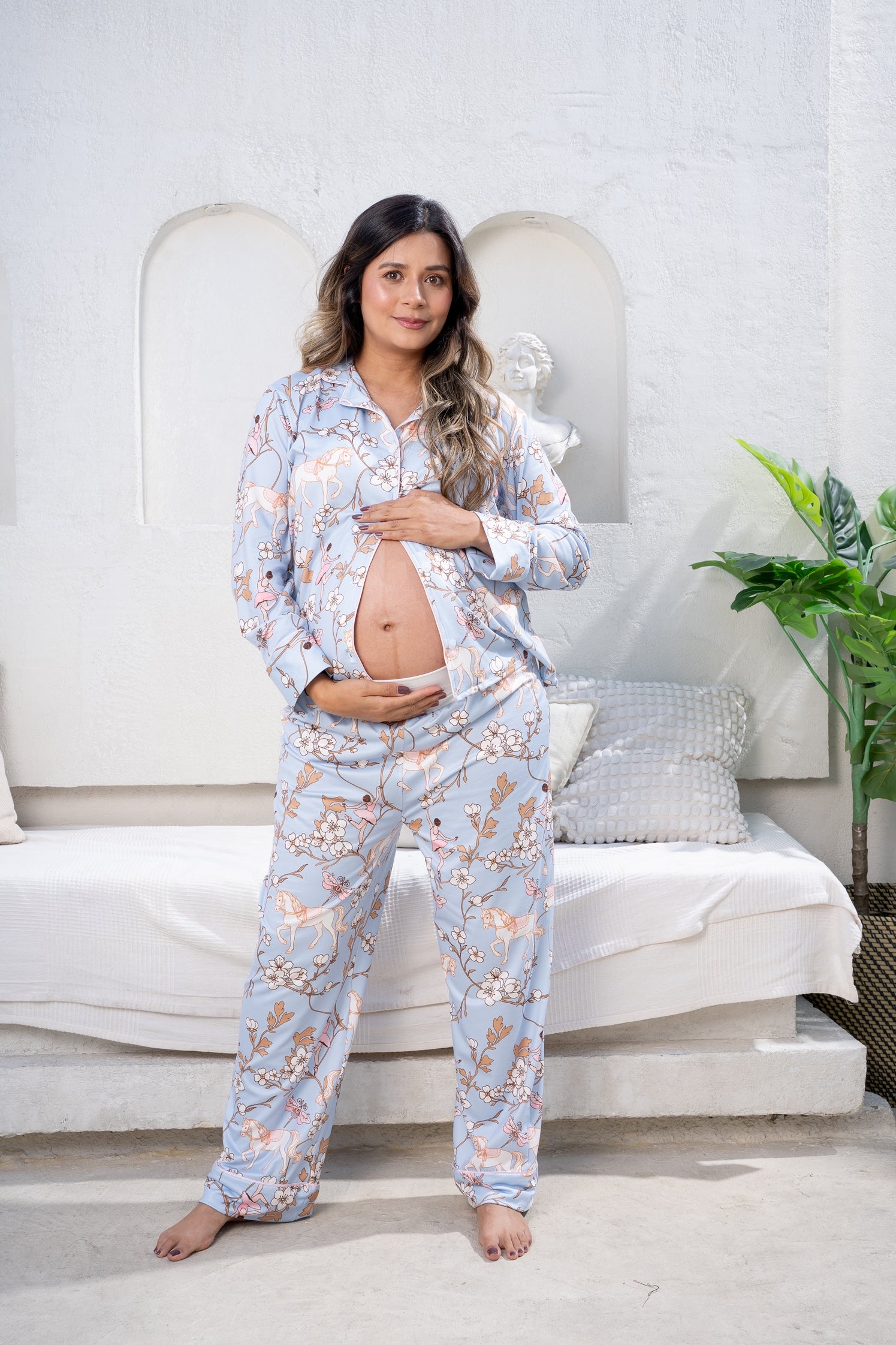 Sueño de Bailarina - Camisa y Pantalon Maternidad READY TO SHIP