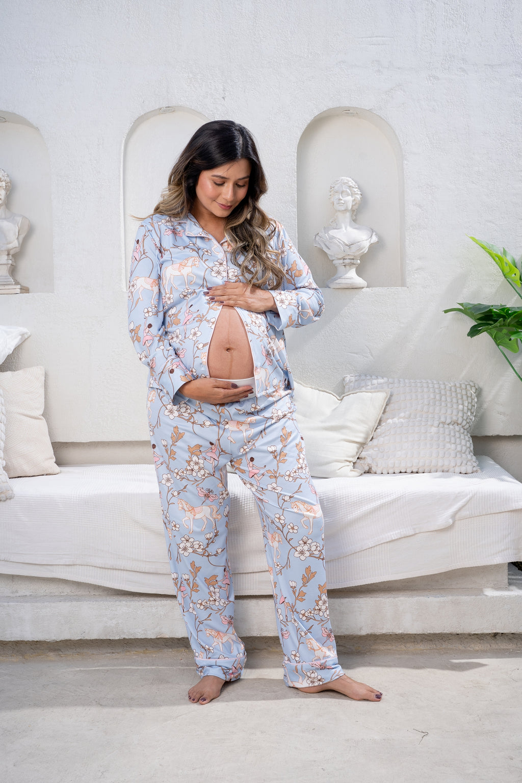 Sueño de Bailarina - Camisa y Pantalon Maternidad READY TO SHIP