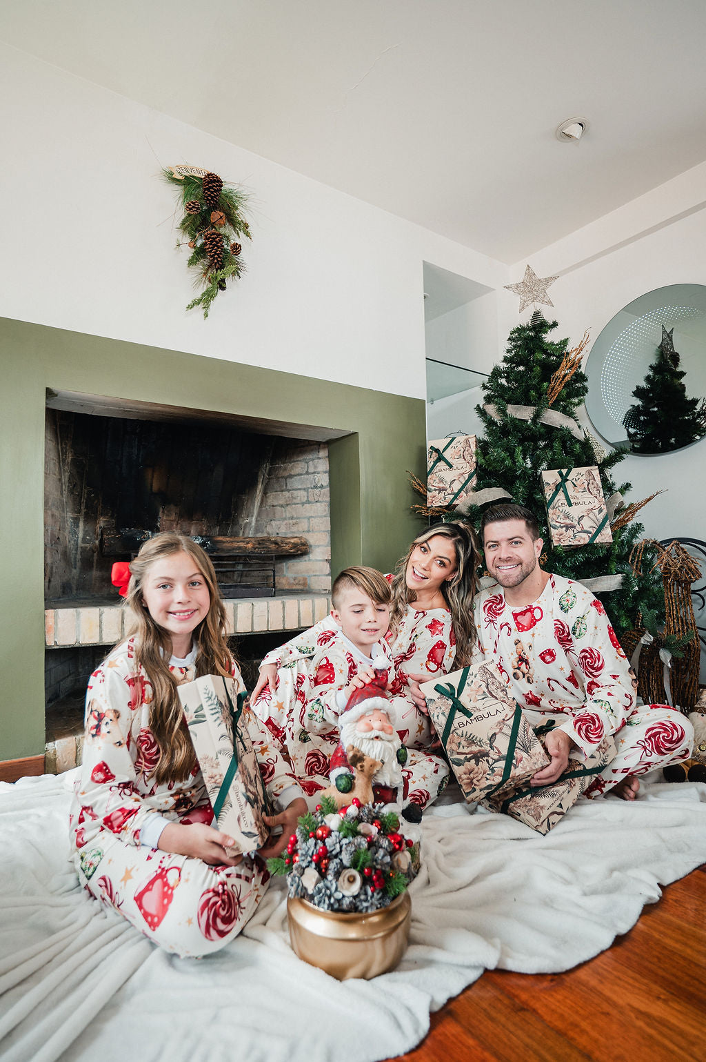 Sweet Christmas - KIDS: Cuello Redondo y Pantalon