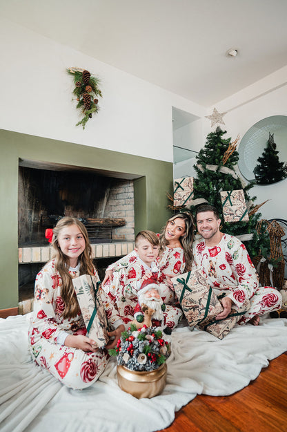 Sweet Christmas - KIDS: Cuello Redondo y Pantalon