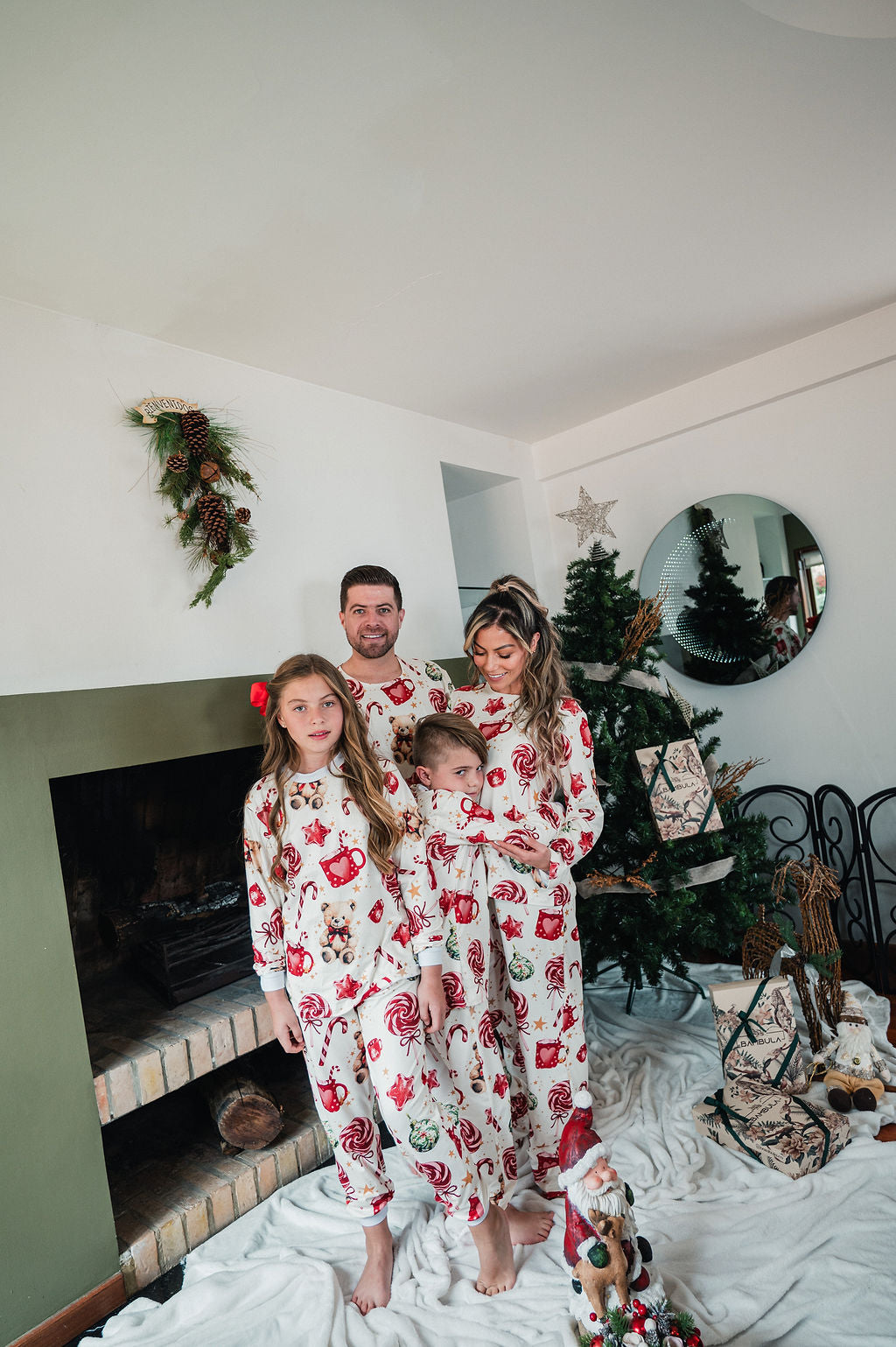 Sweet Christmas - KIDS: Cuello Redondo y Pantalon