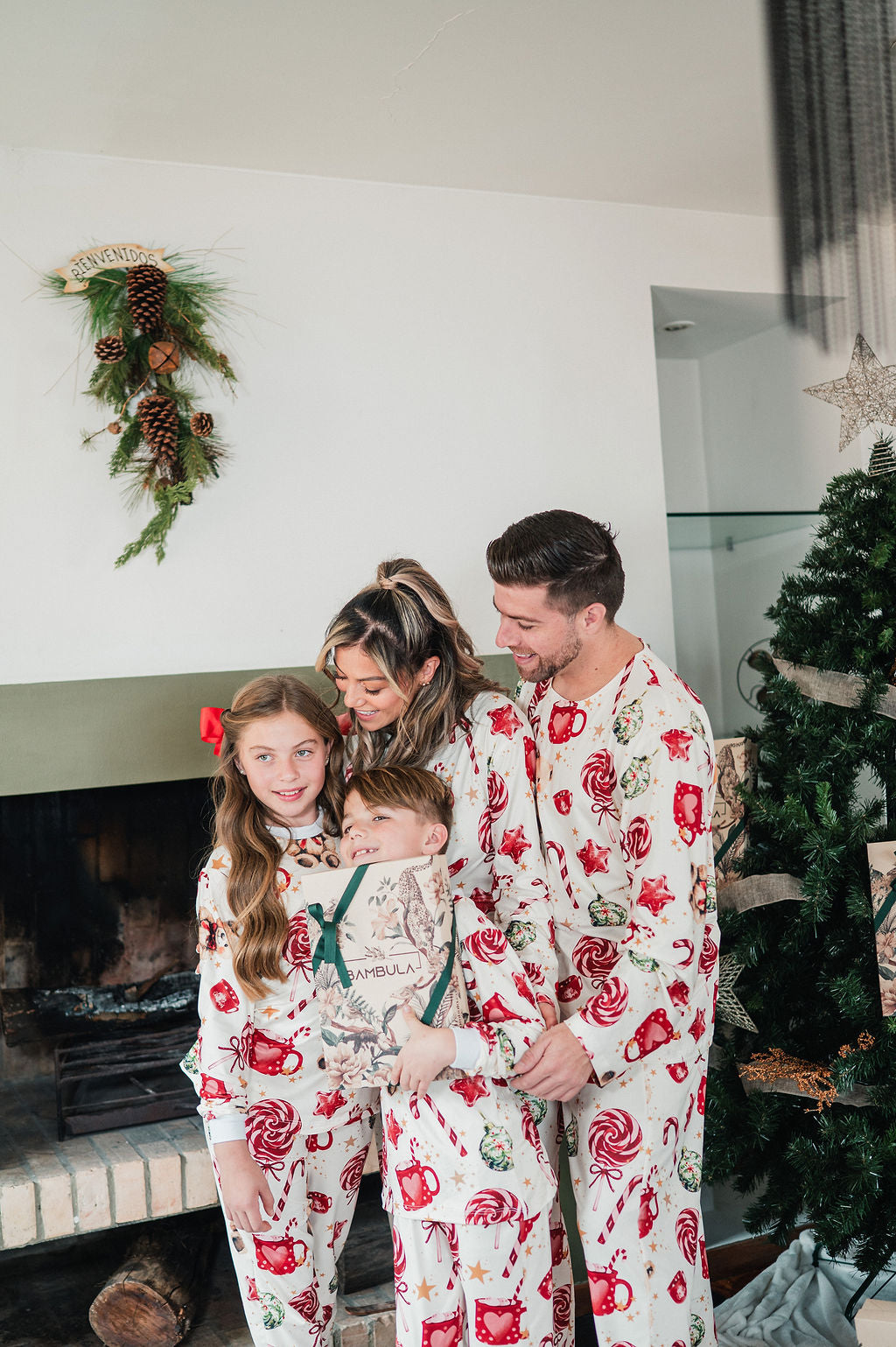 Sweet Christmas - KIDS: Cuello Redondo y Pantalon