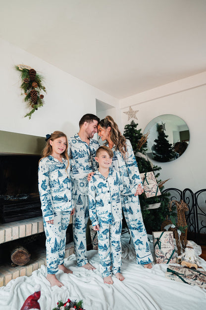 Villa de Santa Azul - KIDS: Camisa Manga Larga y Pantalon