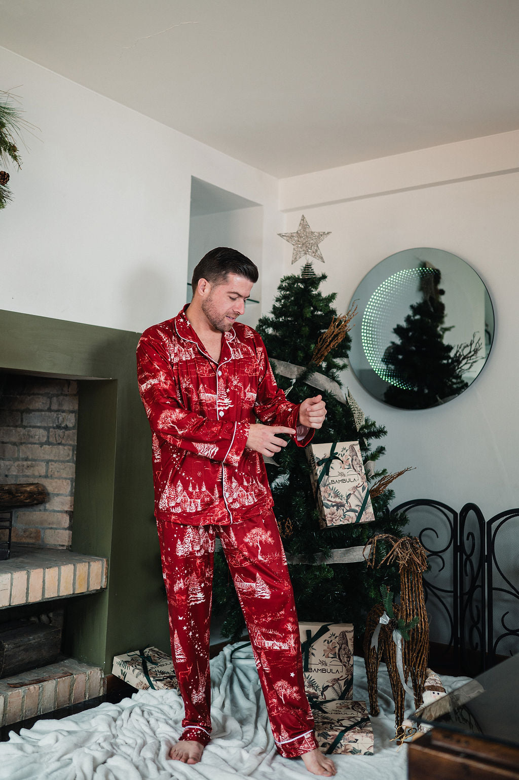 Villa de Santa Rubi - Hombre: Camisa Manga Larga y Pantalon