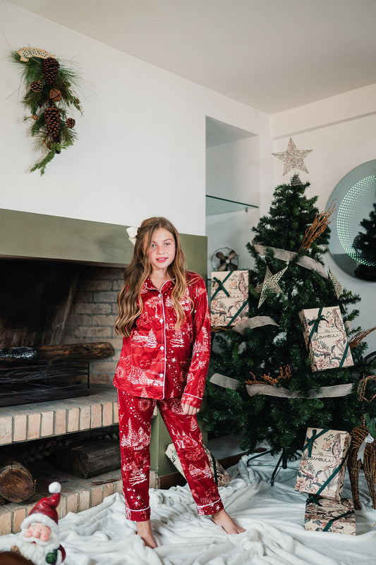 Villa de Santa Rubi - KIDS: Camisa Manga Larga y Pantalon